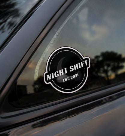 NIGHT SHIFT SIGNATURE DECAL