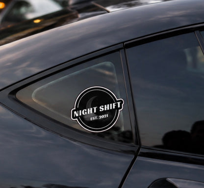 NIGHT SHIFT SIGNATURE DECAL